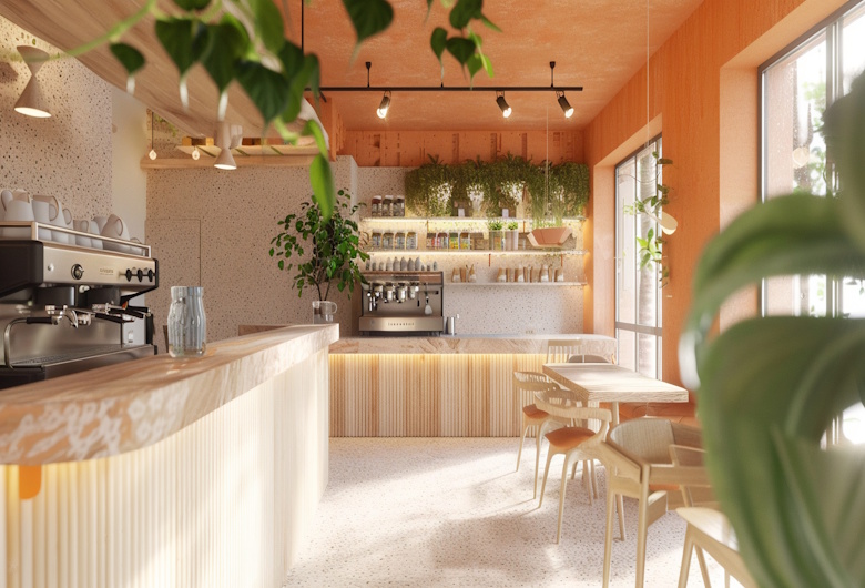 10 Ide Desain Cafe Minimalis untuk Ruang Kecil agar Tetap Nyaman dan Menarik