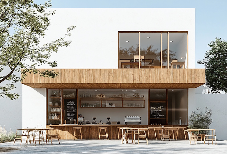 10 Ide Desain Cafe Minimalis untuk Ruang Kecil agar Tetap Nyaman dan Menarik