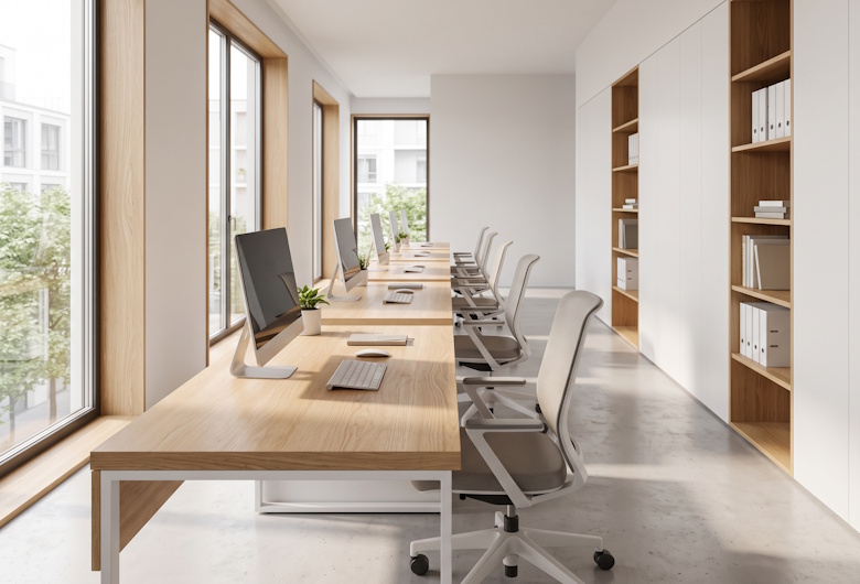 12-Desain-Kantor-Minimalis-yang-Bikin-Ruang-Kerja-Terlihat-Rapi-dan-Profesional-Arsika-Daily