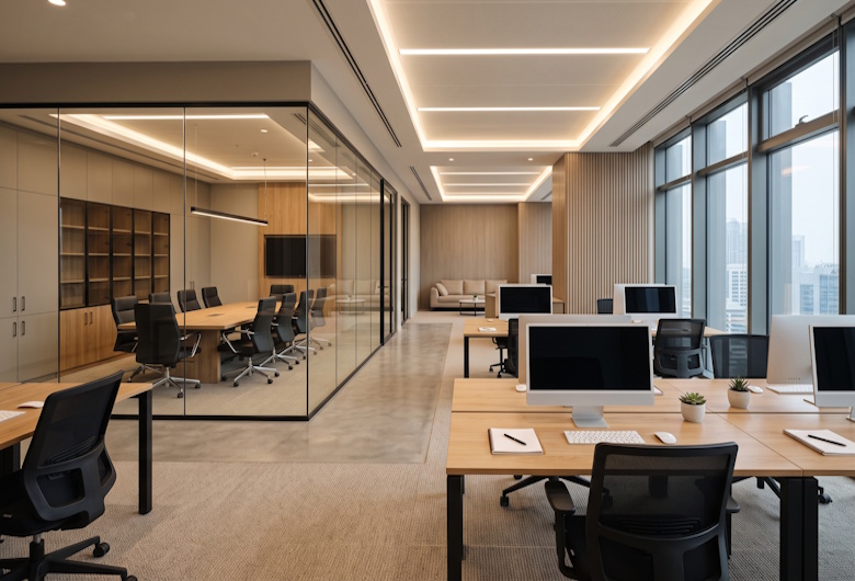 8-Inspirasi-Desain-Kantor-Modern-yang-Nyaman-untuk-Kerja-dan-Kolaborasi-Arsika-Daily