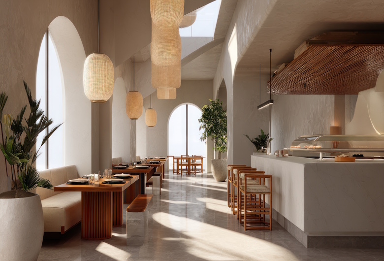 Tampil Bersih dan Estetik, Ini 8 Inspirasi Desain Restoran Minimalis yang Tidak Membosankan